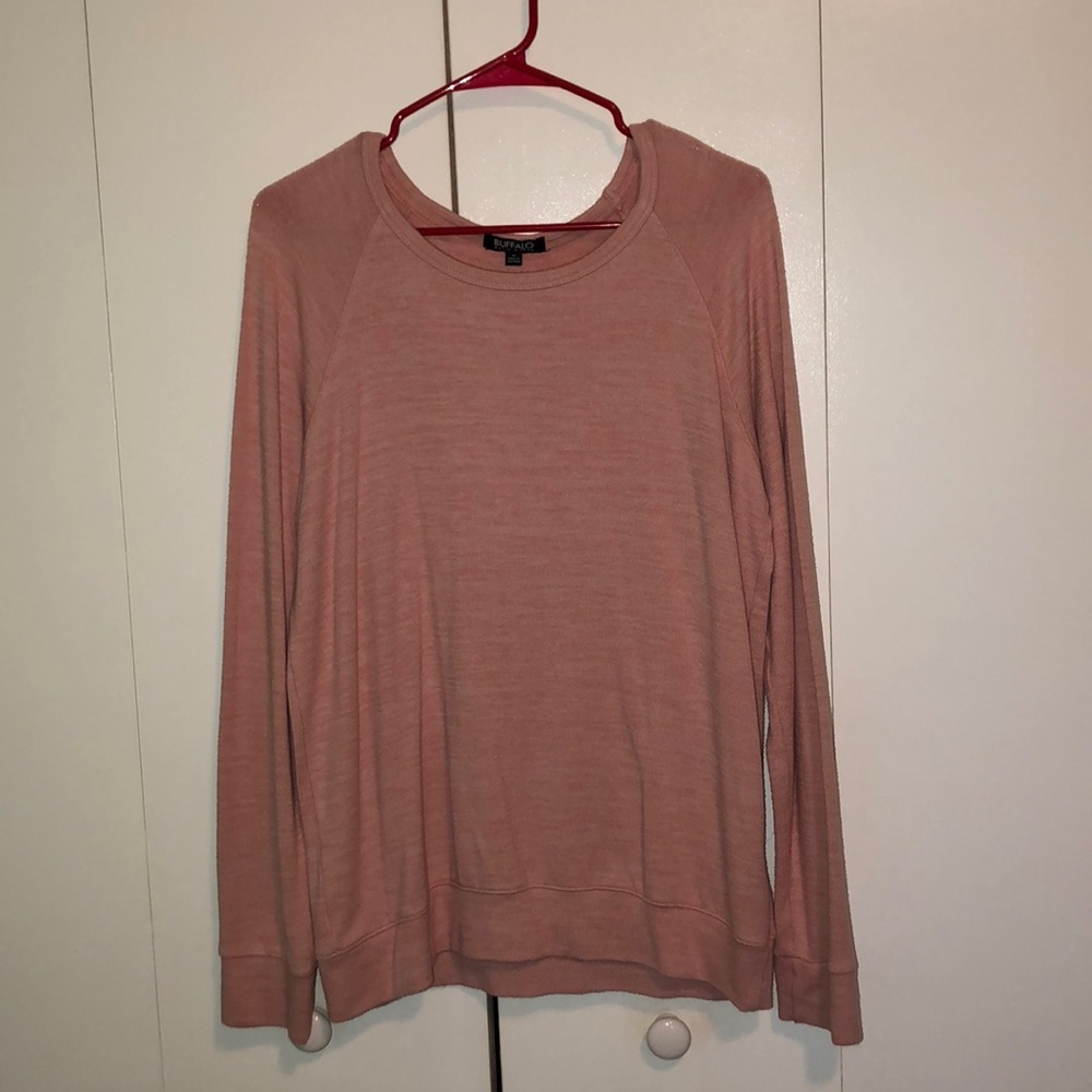 Baby Pink Long Sleeve Shirt